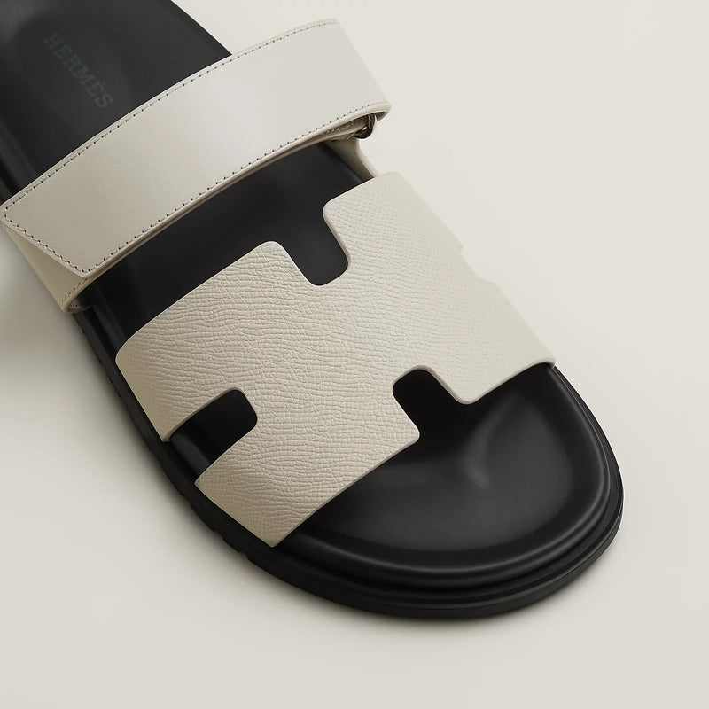 Hermès - Sandales Chypre Beige Glaise