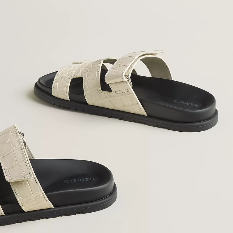 Hermès - Sandales Chypre Beige Glaise (ÉDITION LIMITÉE)