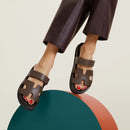 Hermès - Sandales Chypre Écorce (ÉDITION LIMITÉE)