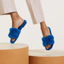 Hermès - Sandales Oran Bleu Océan en Laine