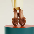 Hermès - Sandales Oran Naturel en Laine