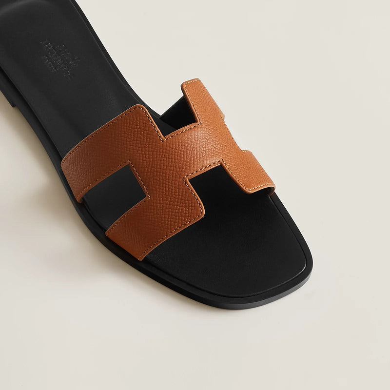 Hermès - Sandales Oran Naturel
