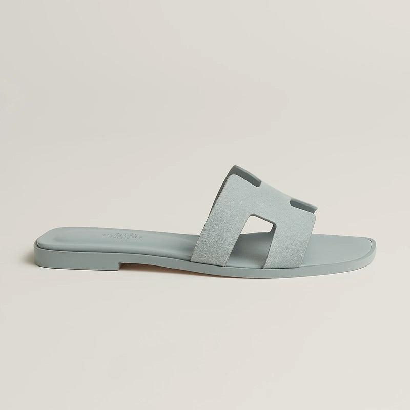 Hermès - Sandales Oran Gris Nuage