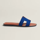 Hermès - Sandales Oran Bleu Smalt