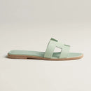 Hermès - Sandales Oran Vert Jade