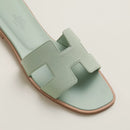 Hermès - Sandales Oran Vert Jade