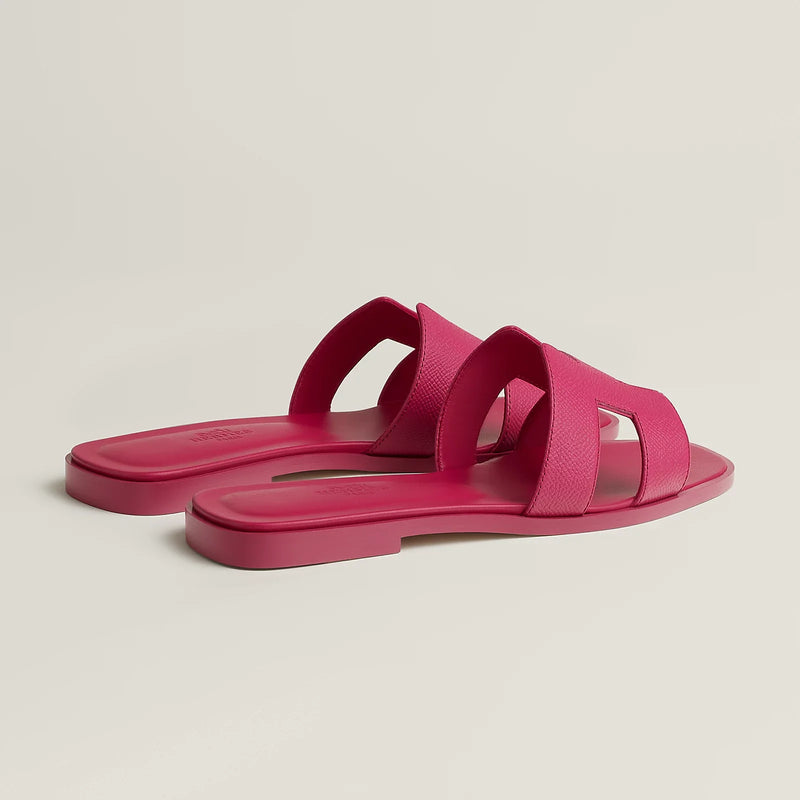 Hermès - Sandales Oran Rose Bougainvillier