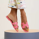 Hermès - Sandales Oran Rose Pétale