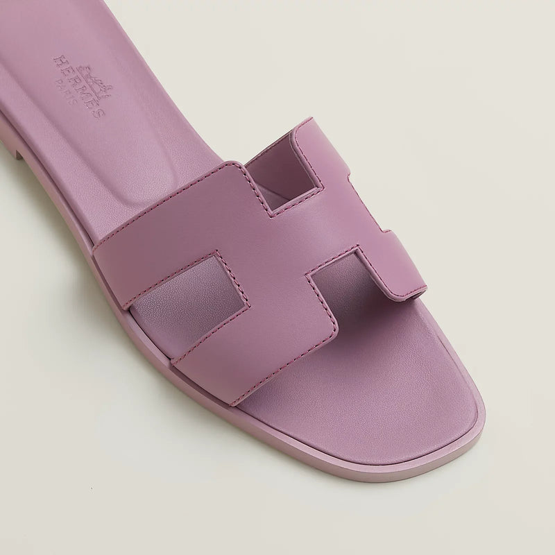 Hermès - Sandales Oran Bruyère