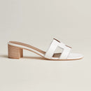 Hermès - Sandales Oasis Blanc / Natural