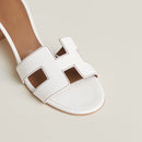 Hermès - Sandales Oasis Blanc