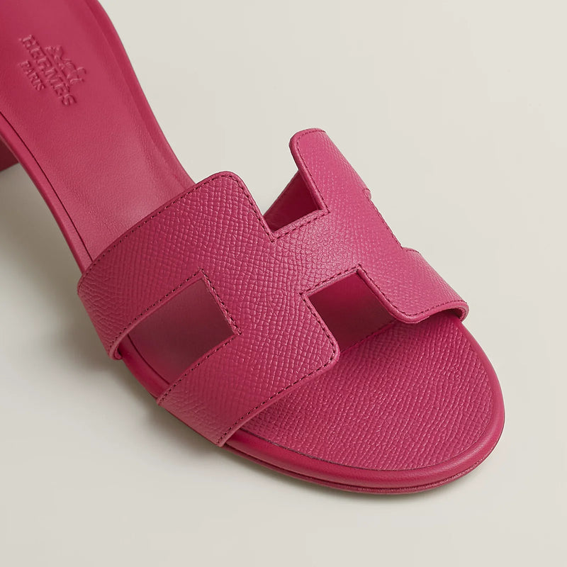 Hermès - Sandales Oasis Rose Bougainvillier