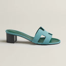 Hermès - Sandales Oasis Bleu Minéral
