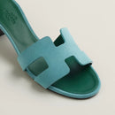 Hermès - Sandales Oasis Bleu Minéral