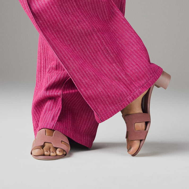 Hermès - Sandales Oasis Rose Antique