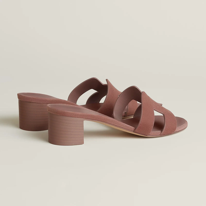 Hermès - Sandales Oasis Rose Antique