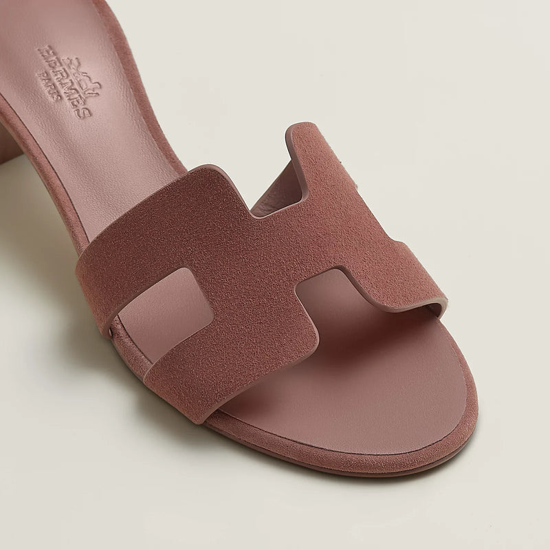 Hermès - Sandales Oasis Rose Antique