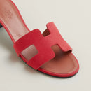 Hermès - Sandales Oasis Rouge Cinétique