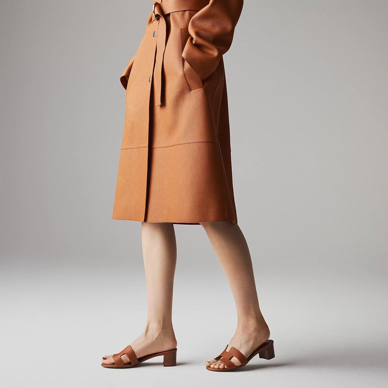 Hermès - Sandales Oasis Gold