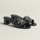 Hermès - Sandales Oasis Noir