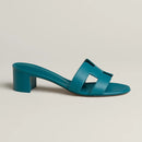Hermès - Sandales Oasis Bleu Iroise