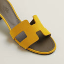 Hermès - Sandales Oasis Jaune Topaze