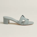 Hermès - Sandales Oasis Gris Nuage