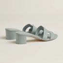 Hermès - Sandales Oasis Gris Nuage