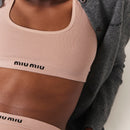 Miu Miu - Haut dos nageur Beige Chair