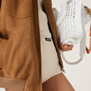 Miu Miu - Boxer côtelé teint en pièce Naturel