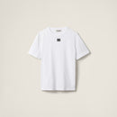 Miu Miu - T-shirt en jersey de coton Blanc