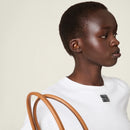 Miu Miu - T-shirt en jersey de coton Blanc