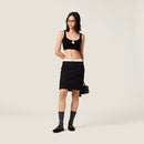 Miu Miu - Top en Viscose Noir