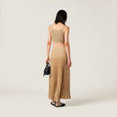 Miu Miu - Top en lamé Or