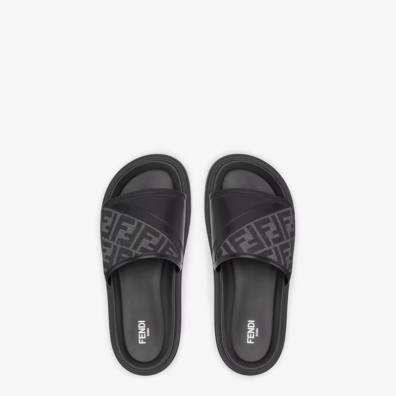 Fendi - Claquettes Noir