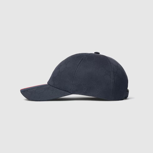 Casquette GG avec bande Web en bleu foncé