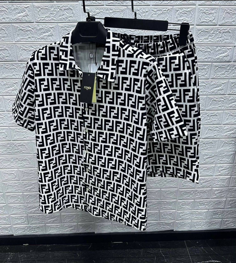 Fendi - ENSEMBLE Chemise + Short Blanc