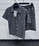 Fendi - ENSEMBLE Chemise + Short Gris