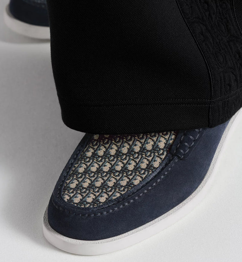 Dior - Mocassin Granville Suède Bleu marine