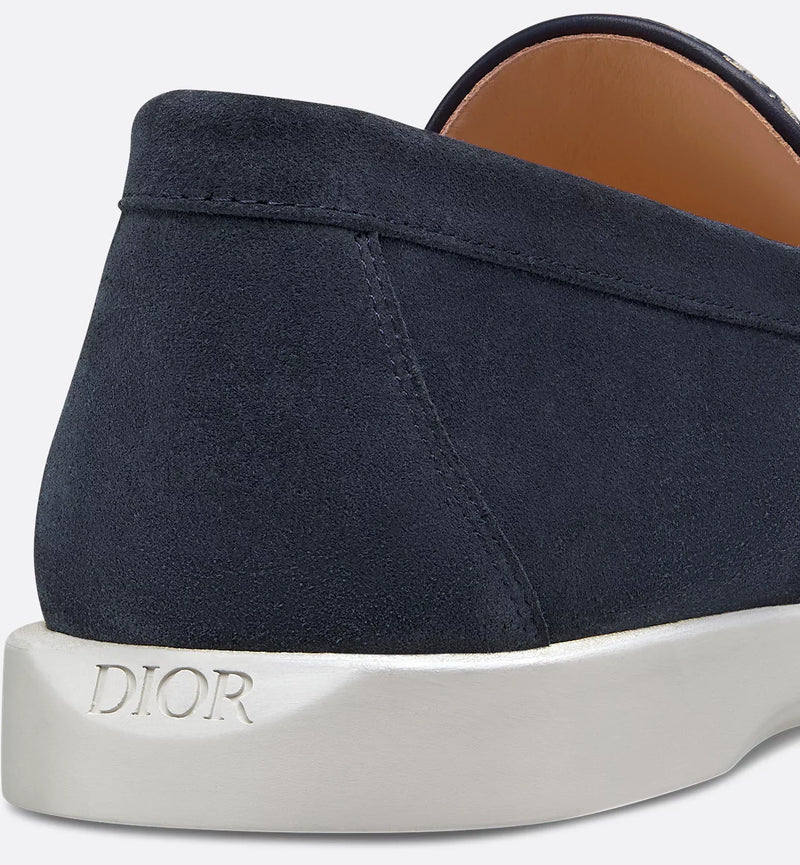 Dior - Mocassin Granville Suède Bleu marine
