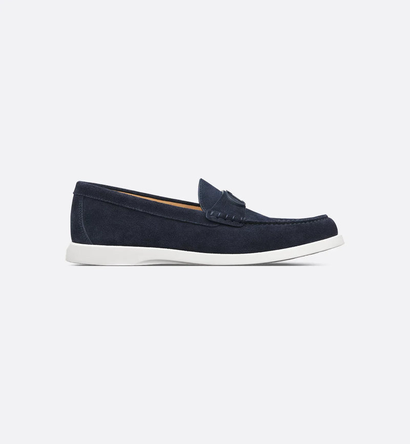 Dior - Mocassin CD Granville Suède Bleu marine