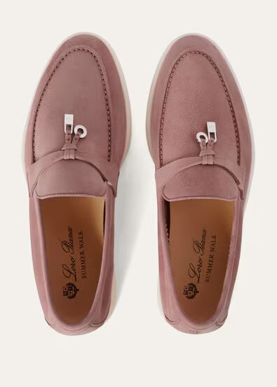 Loro Piana - Mocassins Summer Charms Walk Rose