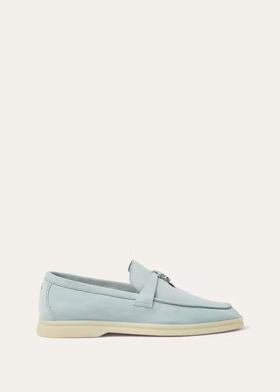 Loro Piana - Mocassins Summer Charms Walk Bleu clair
