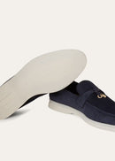 Loro Piana - Mocassins Summer Charms Walk Bleu foncé