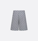 Dior - Ensemble SHORT + CHEMISE Dior Oblique Blanc et Bleu marine