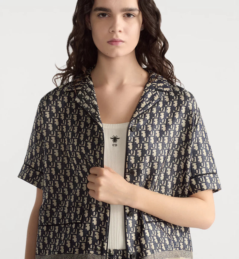 Dior - Ensemble SHORT + CHEMISE Dior CHEZ MOI Bleu