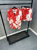 Louis Vuitton - Ensemble SHORT + CHEMISE Monogram Bandana Rouge