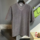 Dior - T-shirt Oblique Gris