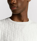 Dior - T-shirt Oblique Blanc