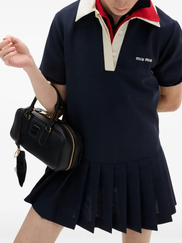 Miu Miu - Robe Courte Bleu